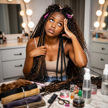 9 Hours, Numb Arms, and 1 Big Lesson: Just Buy the Braided Wig