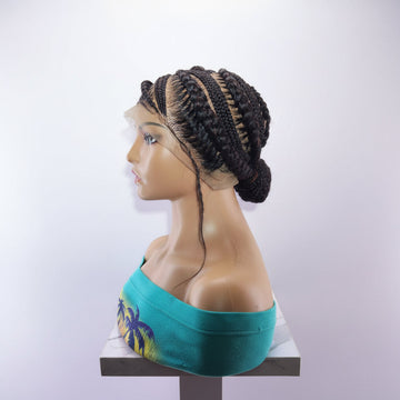 Bun Braided Wigs