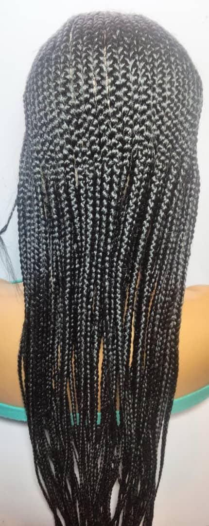 Braided Wig. Banana Cornrow Braids. Full Lace with Baby Hair. Lemonade Braids.