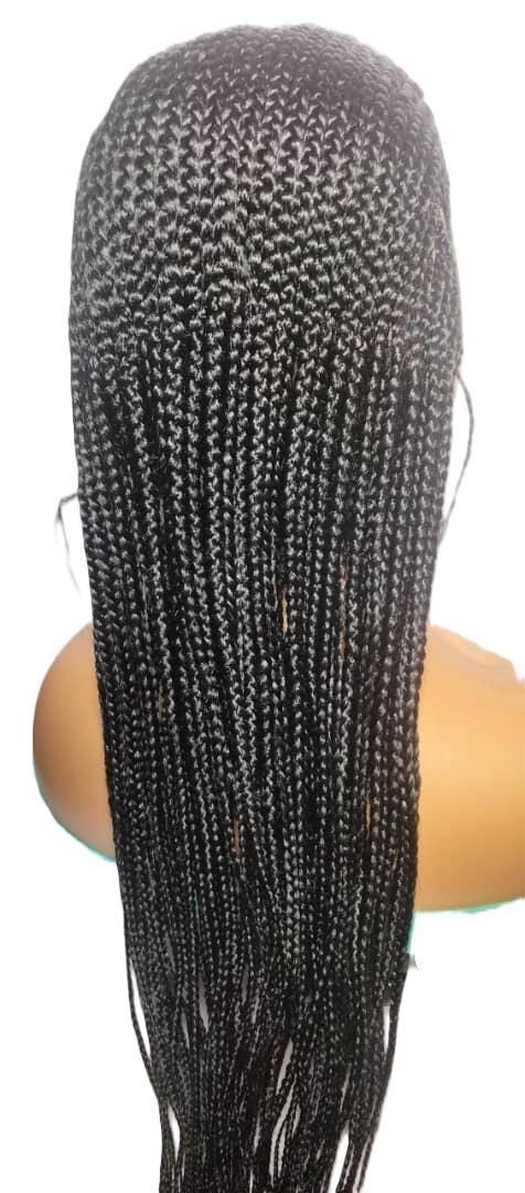 Braided Wig. Banana Cornrow Braids. Full Lace with Baby Hair. Lemonade Braids.