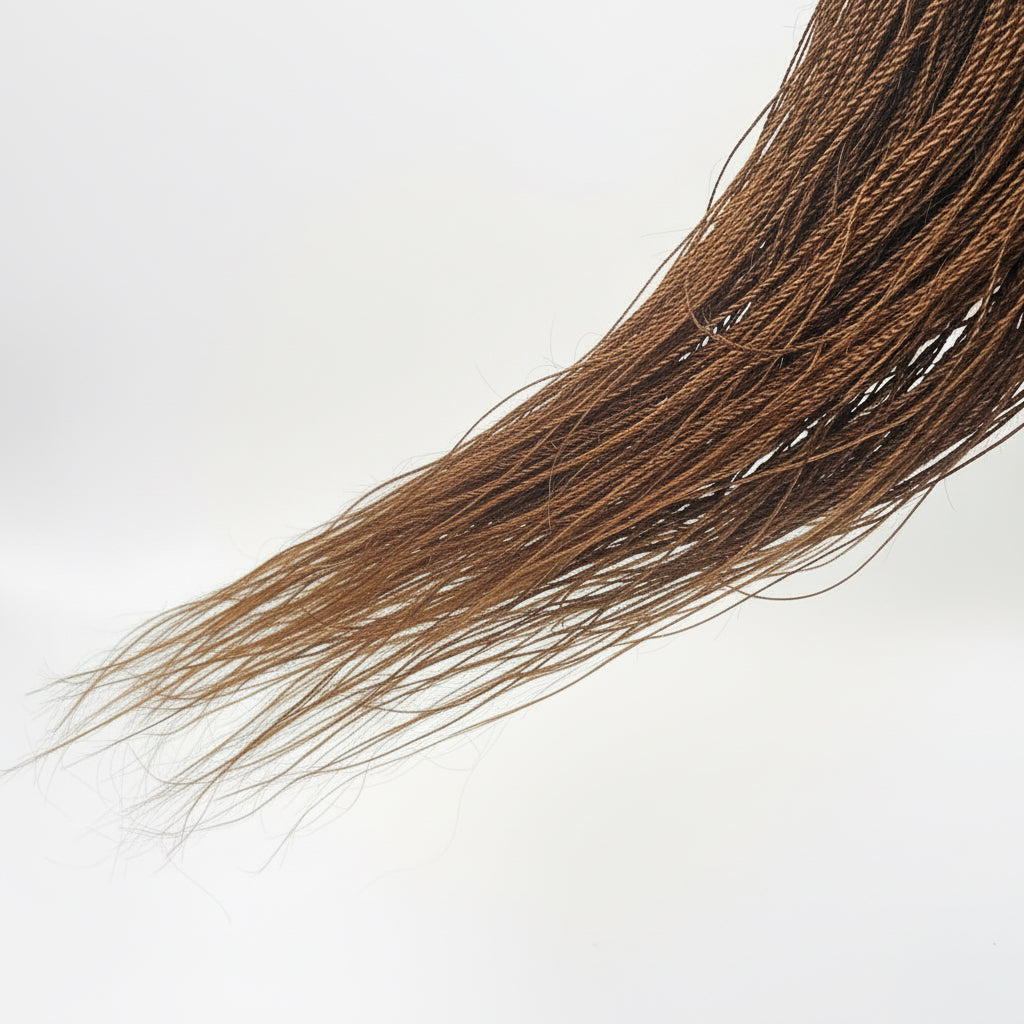 Micro Twist Braids. Frontal Lace Closure with Feather tips. Braided Wig