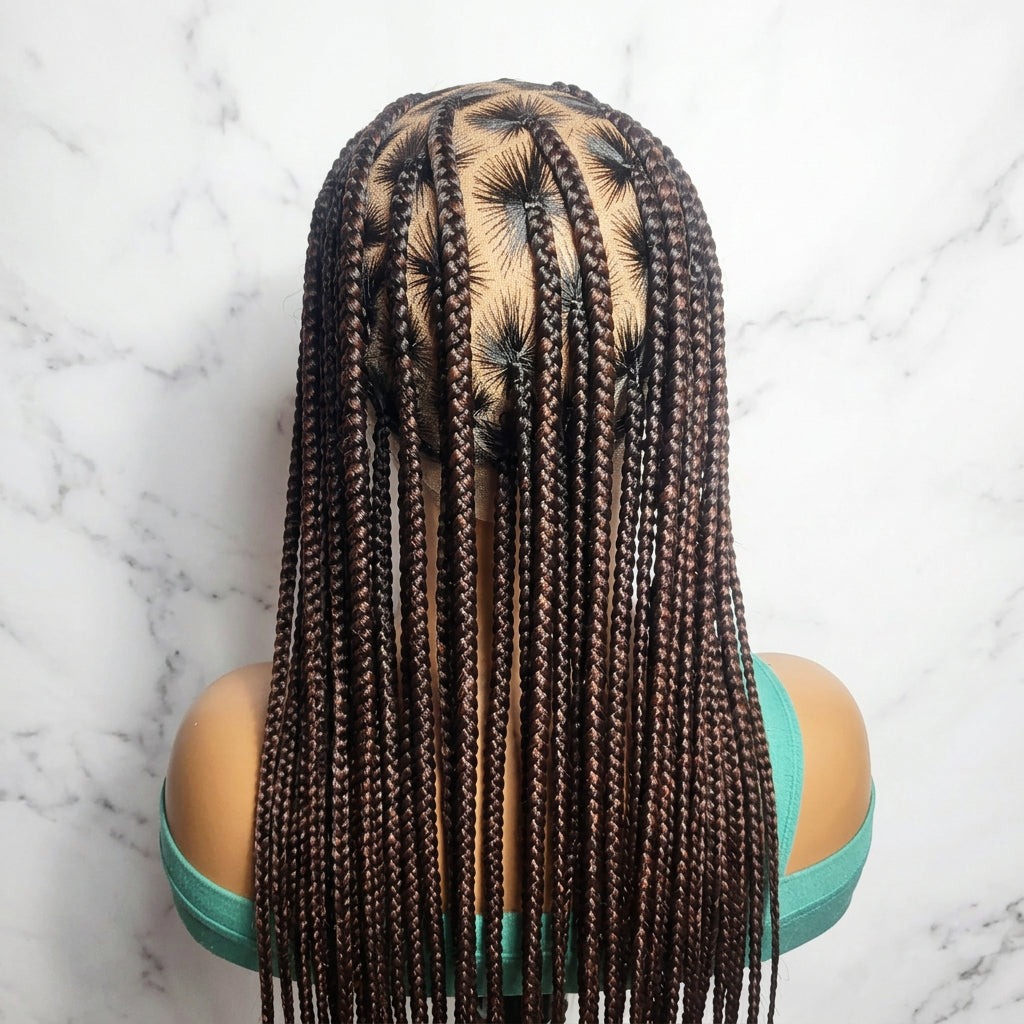 Long box braids
