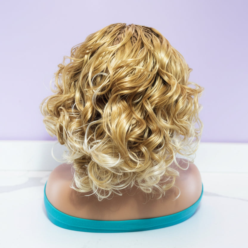 BoHo Knotless Braids Wig; Full Lace Baby Hair