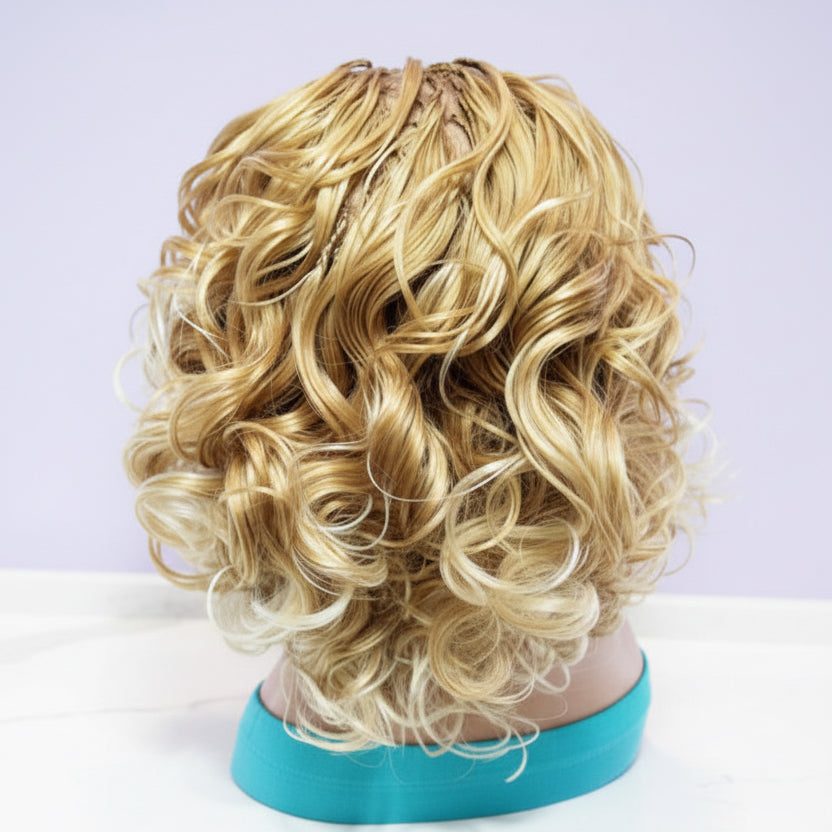 BoHo Knotless Braids Wig; Full Lace Baby Hair