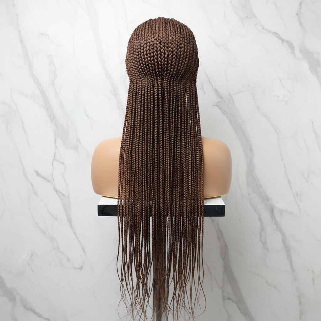 Braided Wig. Cornrow Braids. Full Lace with Baby Hair. Lemonade Braids.