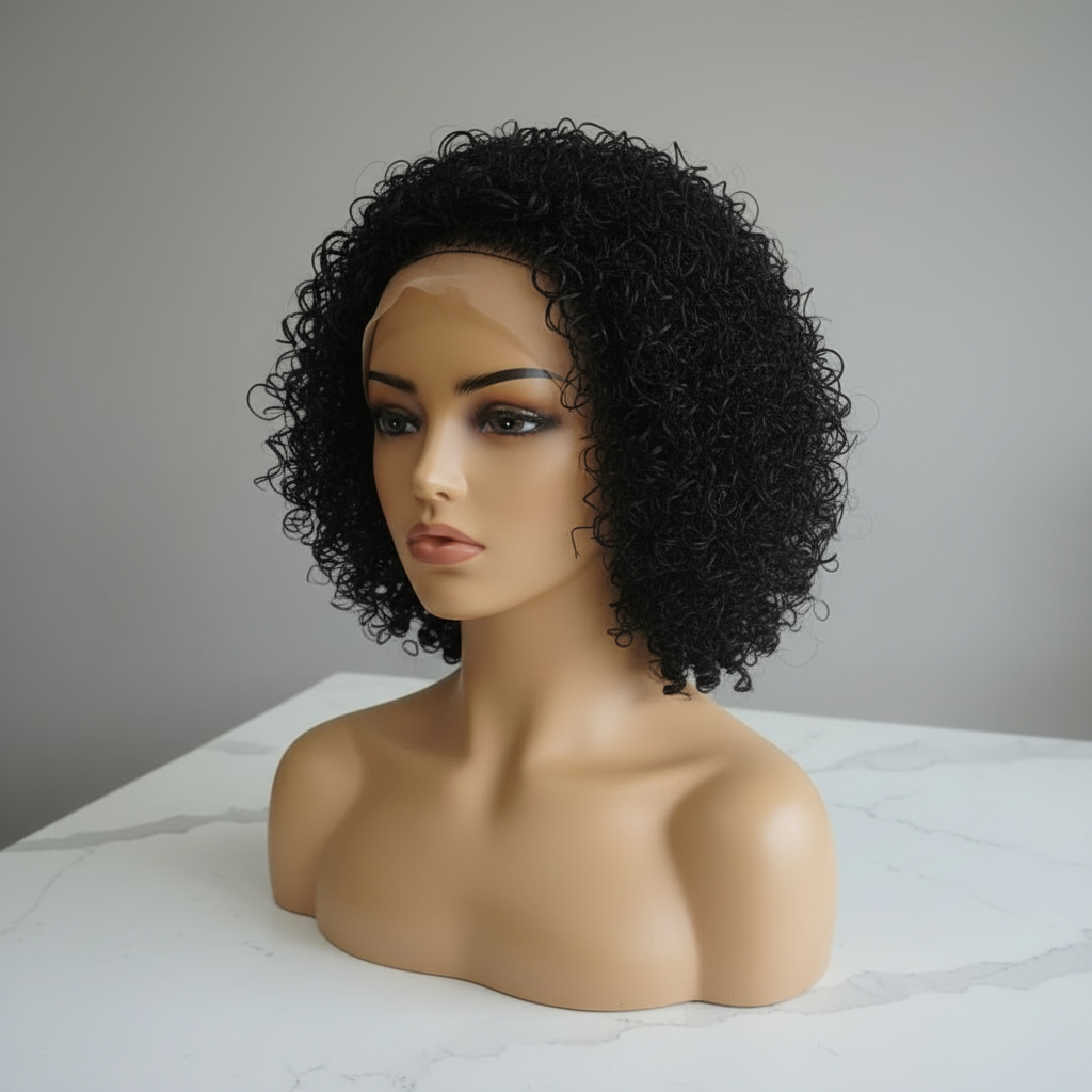 Micro Twist Curly Braided Wig – Knotless Full Lace