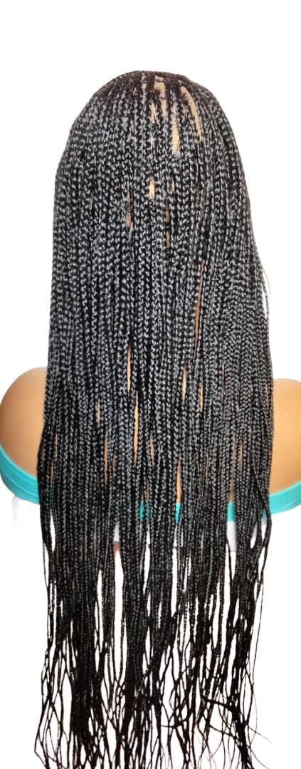 Braided Wig. Cornrow Banana Braids. Full Lace Baby Hair. Lemonade Braids