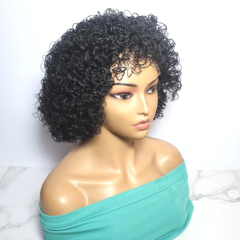 Micro Twist Curly Braided Wig – Knotless Full Lace